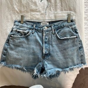 Women’s Agolde Parker jean shorts, in great condition